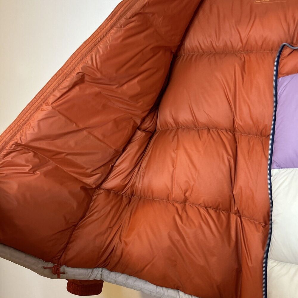cotopaxi Colorblock Puffer Jacket in Orange, Lavender, Cream - Picture 5 of 16